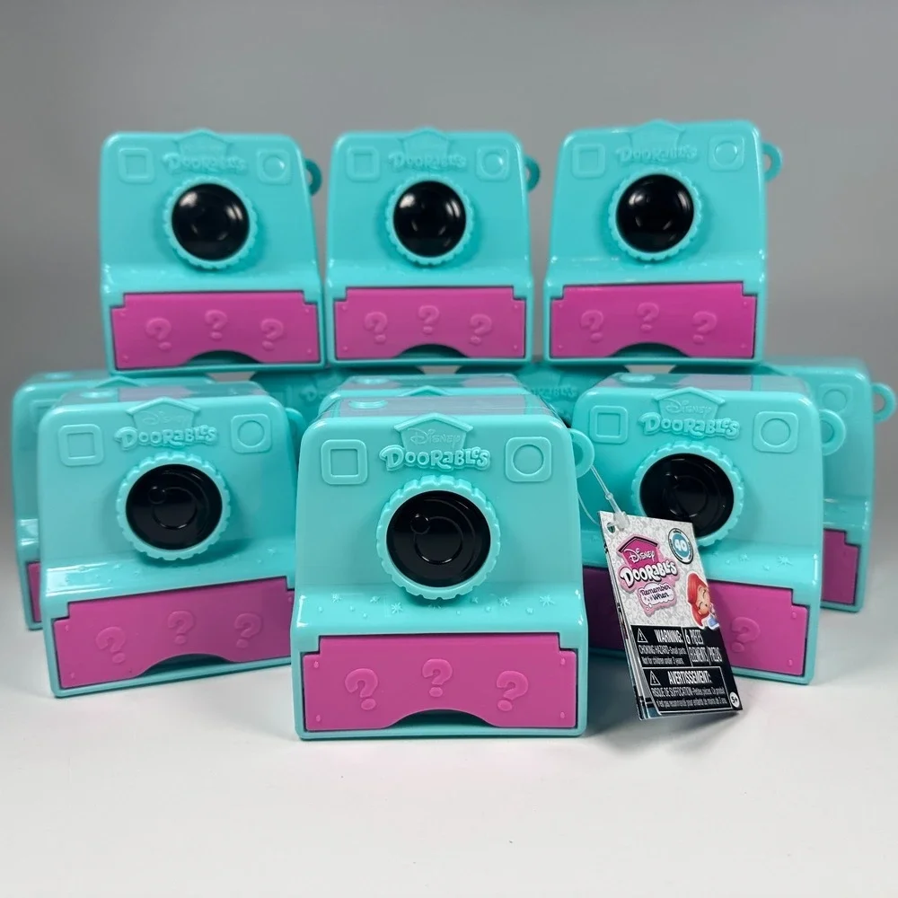 Disney Doorables Remember When Display Shelves Storage CAMERAS ONLY Lot of 11